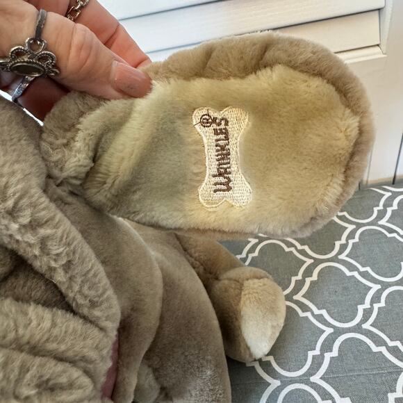 Ganz Vintage Wrinkles 1981 Dog Plush Toy Stuffed Animal Medium Brown 10" Puppy - Picture 9 of 12